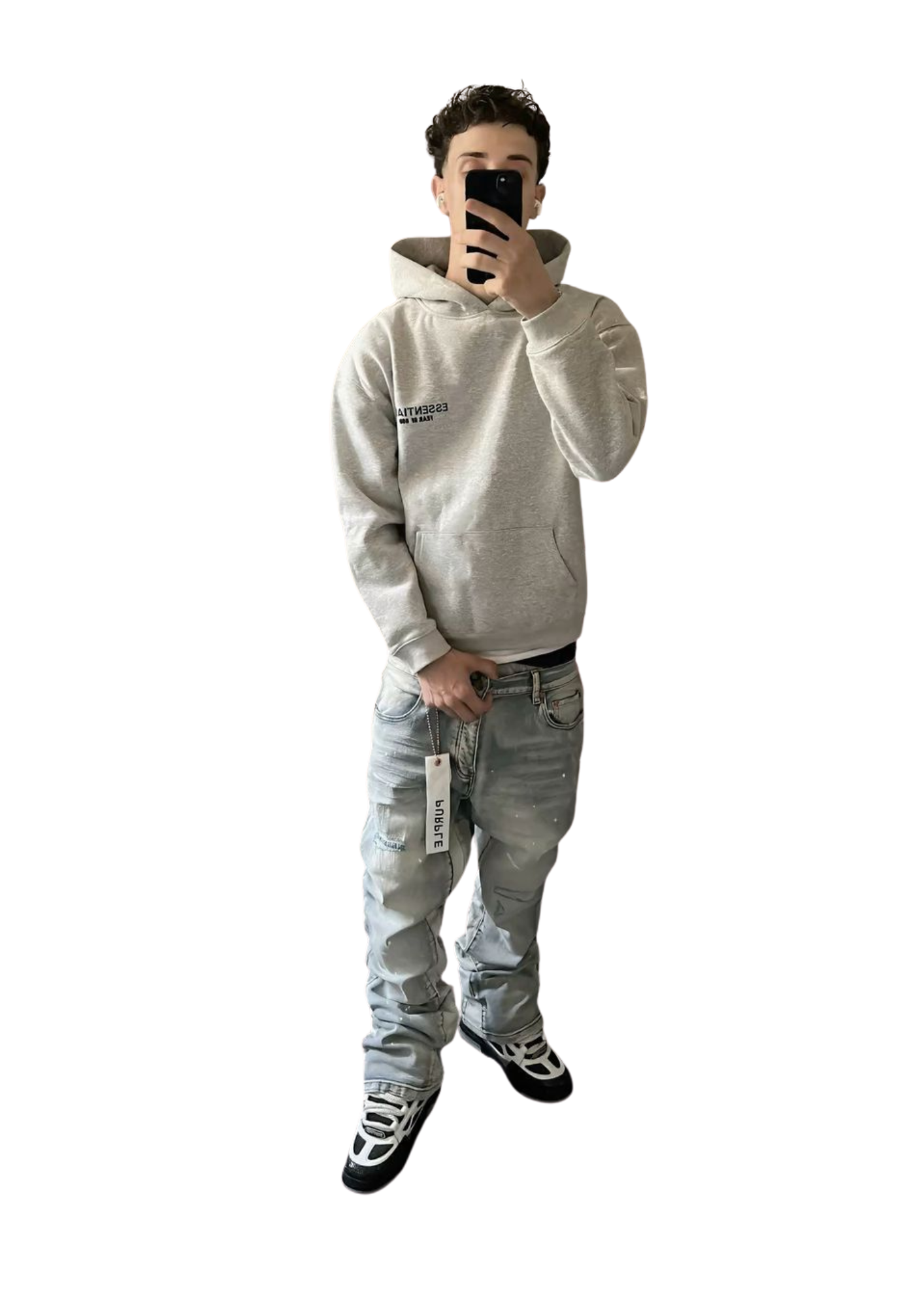 HYPE x PURPLE - FLARED JEANS