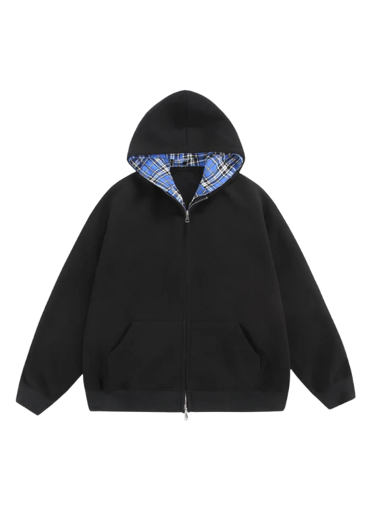 PLAID - HOODIE