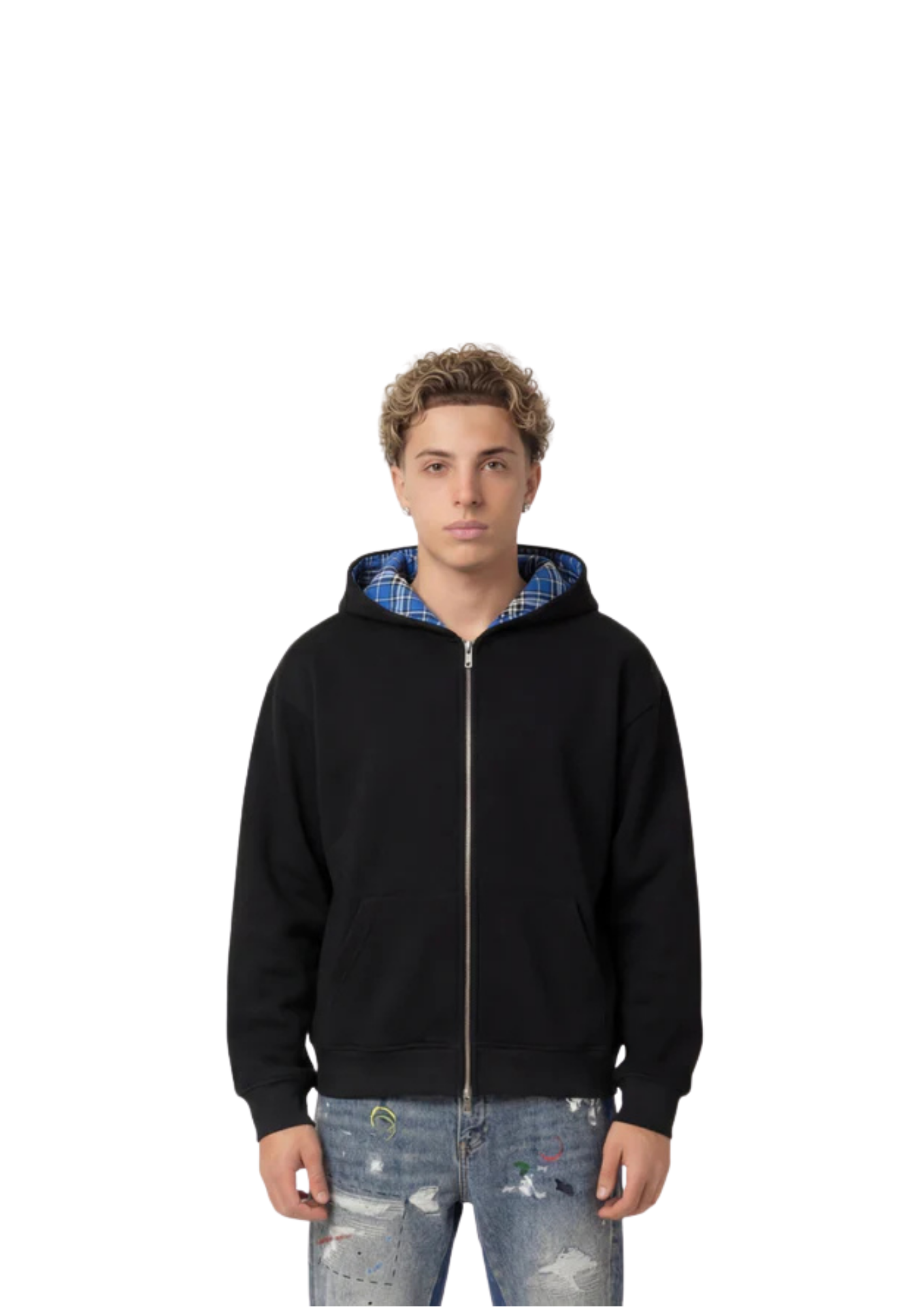 PLAID - HOODIE